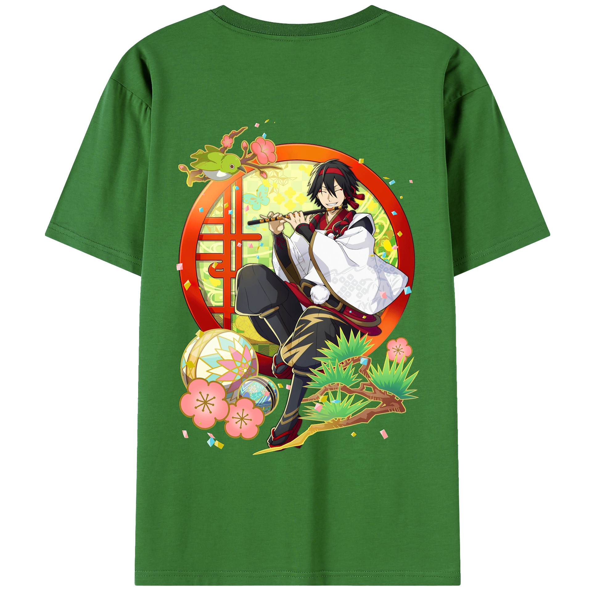 （画像用） 文豪ストレイドッグス Bungo Stray Dogs レディース半袖Tシャツ(バックプリント)